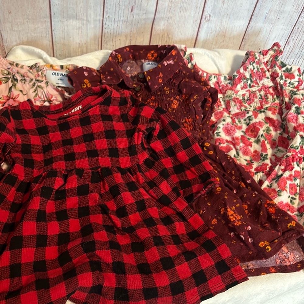 EUC Toddler Girl Old Navy Dress Bundle Size 18-24 Months - Picture 2 of 16